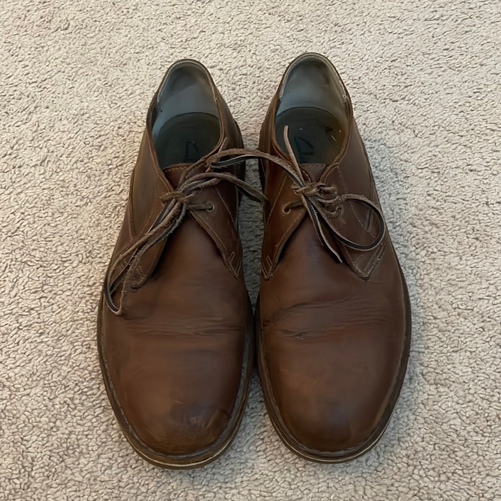 Clarks leather boots